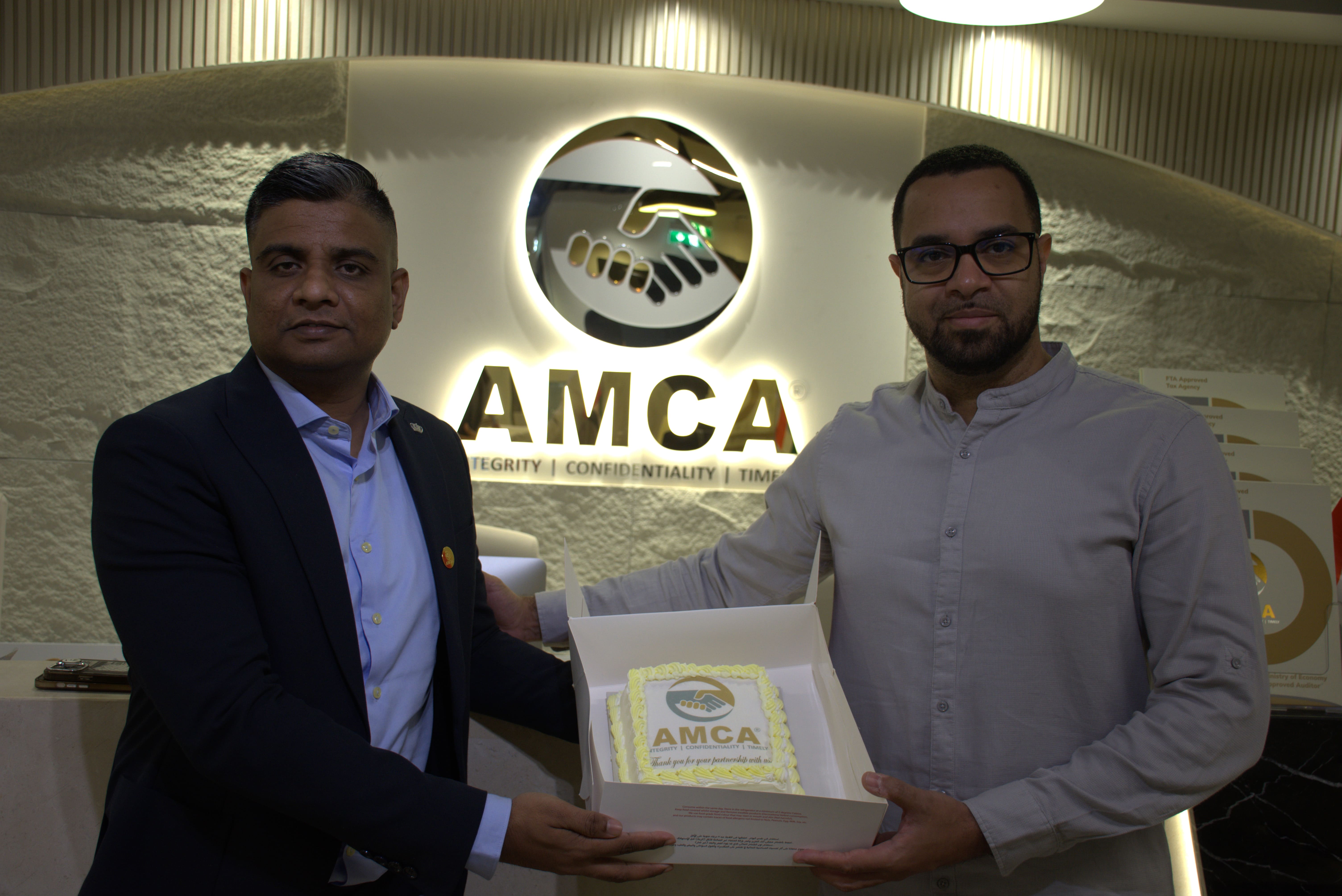 Team celebrating together